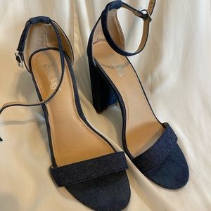 Blue Jean colored heels